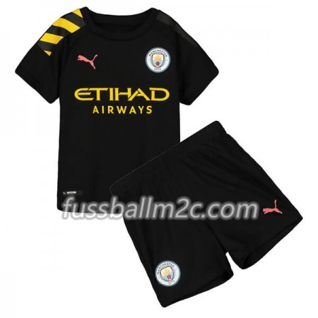 Fußballtrikots Manchester City Kinder Auswärts Trikotsatz 2019-2020